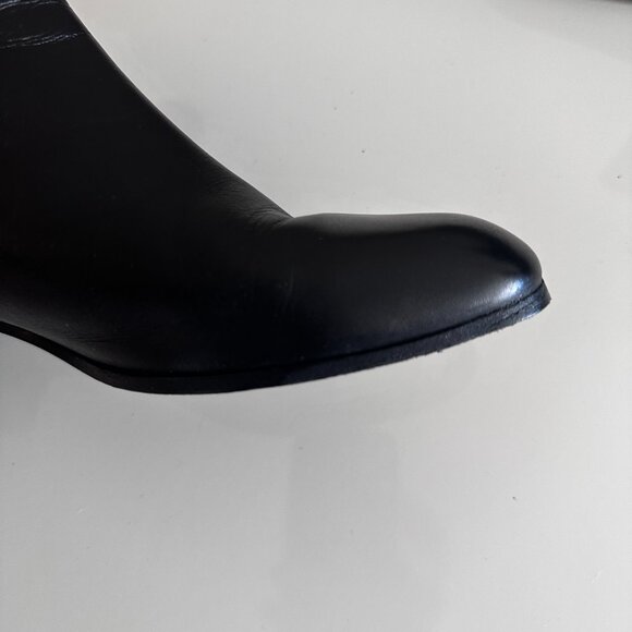 Gucci Black Striped Chelsea booties size 37.5 - Picture 2 of 12